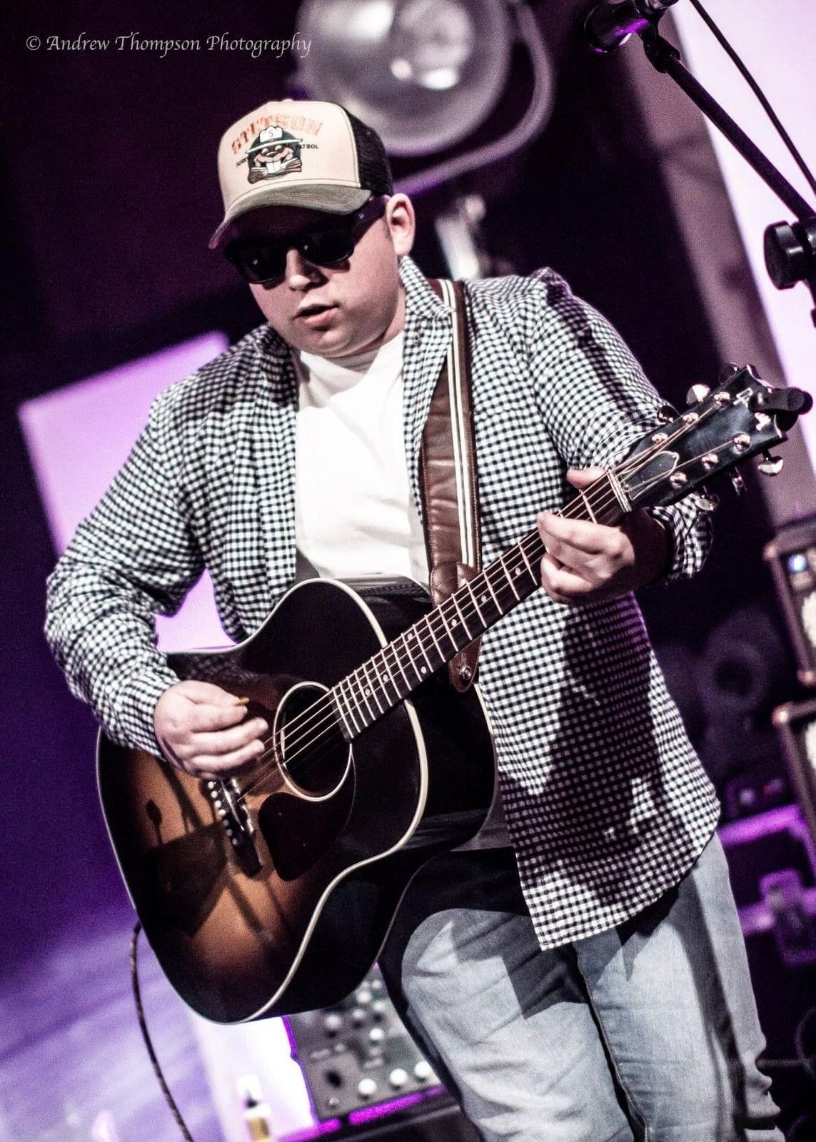 Ben on stage